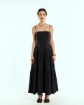 SIXDO Raw Flared Dress for Women
